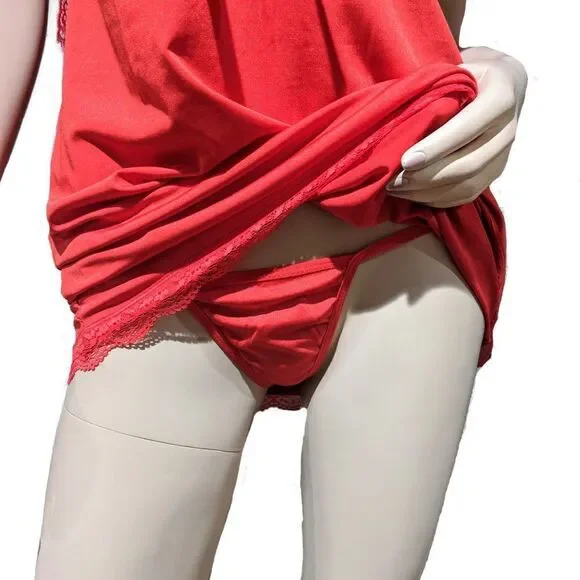 Simply Red Nightgown Lingerie - Picture 4 of 5